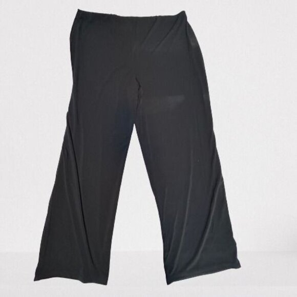 Alfani Women's Plus Size 1X Black High Rise Ankle Pull-On Legging Pants Stretch - Picture 1 of 9